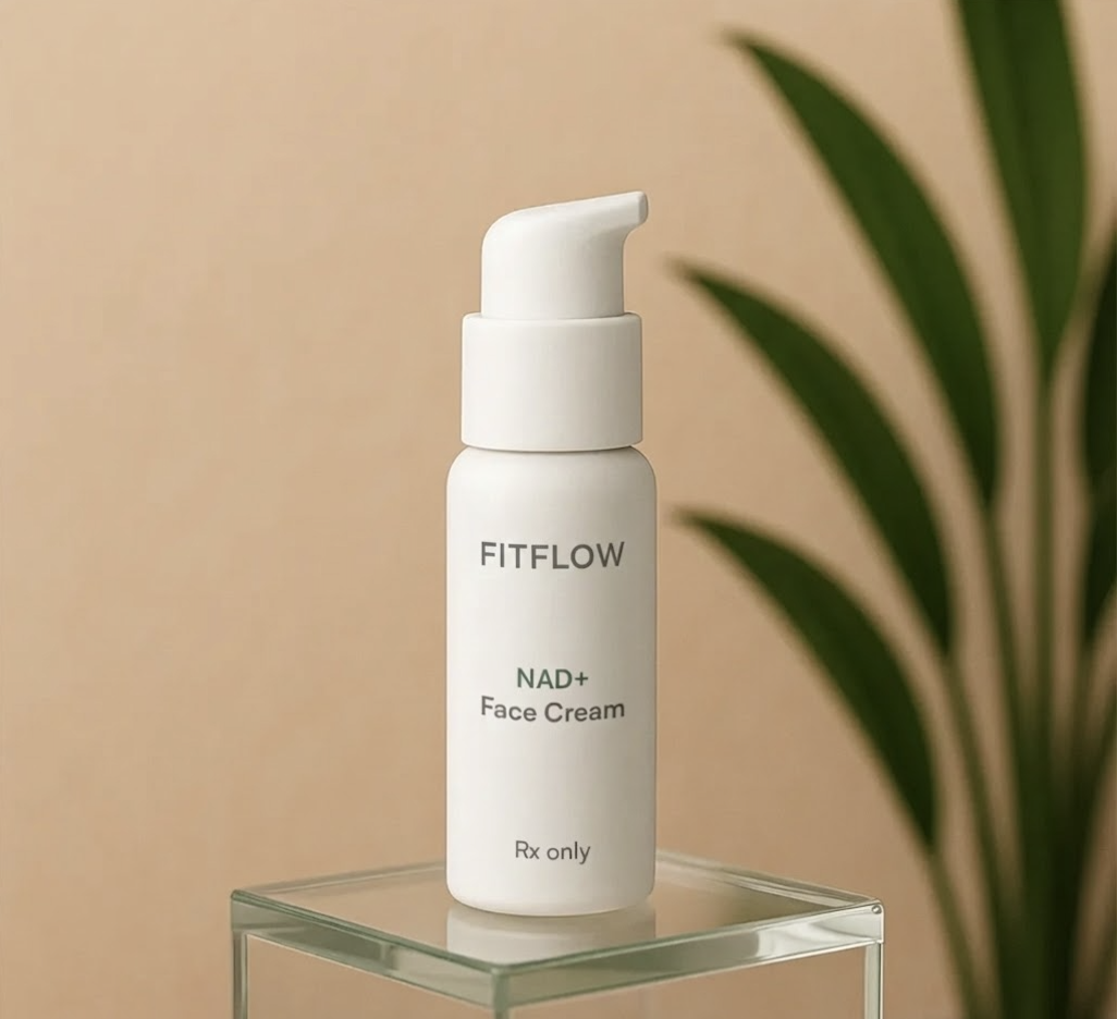 NAD+ Facial Cream for cellular skin rejuvenation